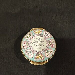 Halcyon Days enamel box